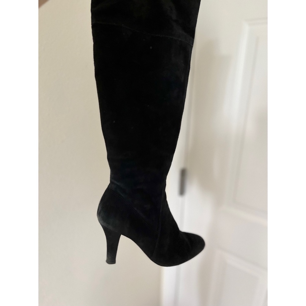 Enzo Angiolini Black Suede Boots